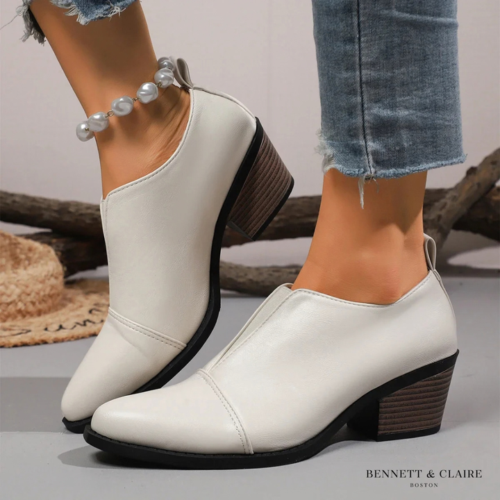 Mary Jane Comfort Slip-On Boots