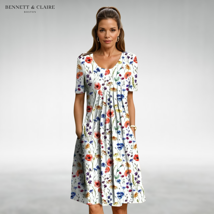 Rose™ Floral Midi Dress