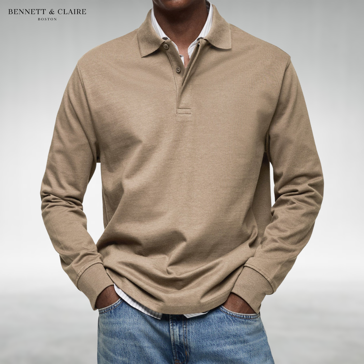 Steven™ Classic Long-Sleeve Polo