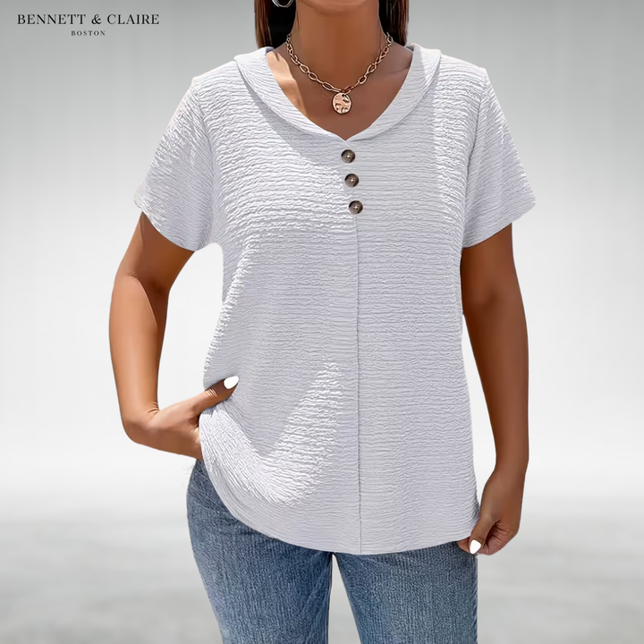 Ann™ Comfort V-Neck Top
