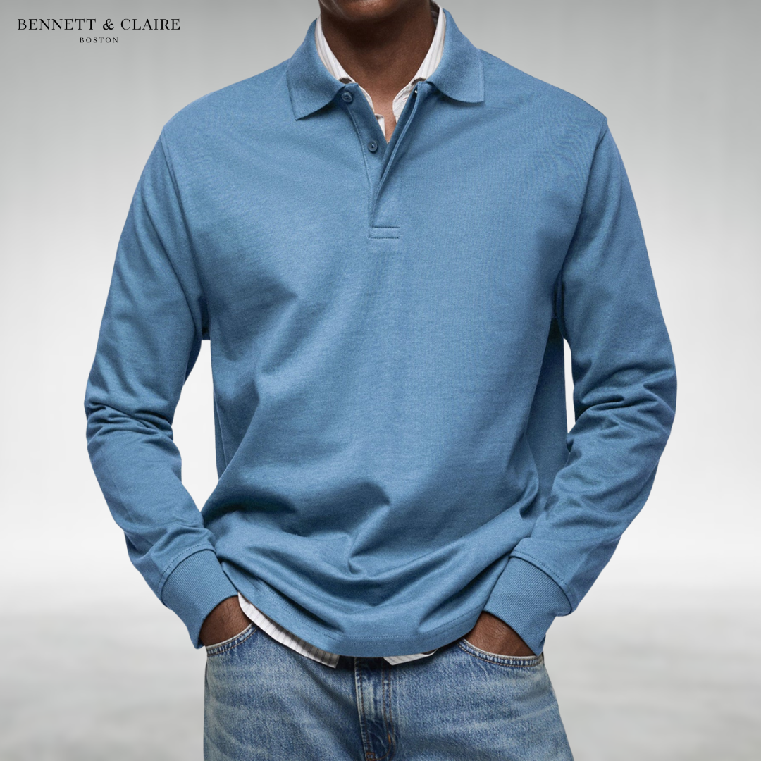Steven™ Classic Long-Sleeve Polo