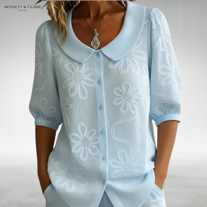 Violet™ Lightweight Floral Blouse