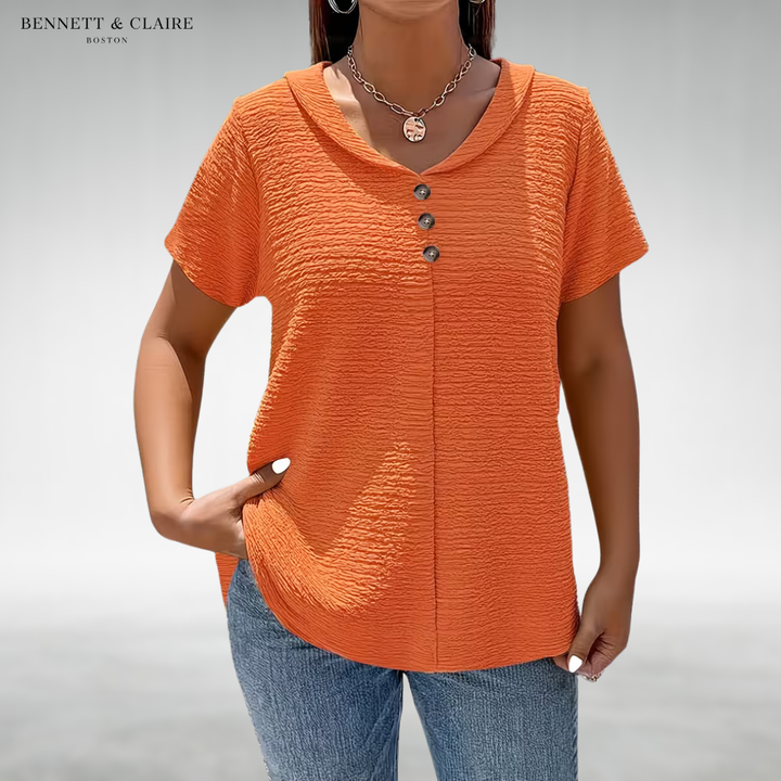 Ann™ Comfort V-Neck Top