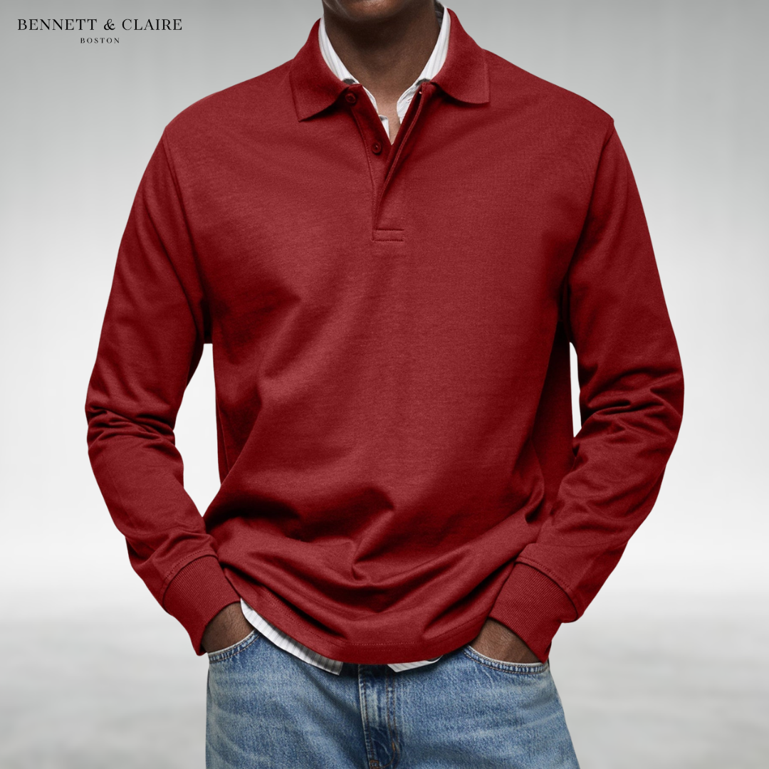 Steven™ Classic Long-Sleeve Polo