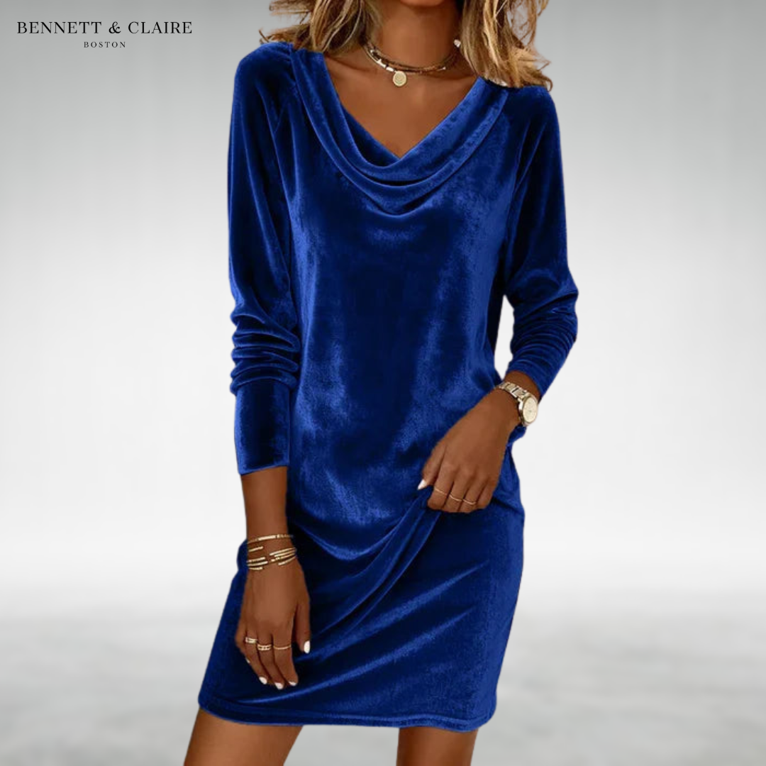 Nina™ Luxe Velvet Dress