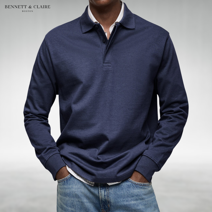 Steven™ Classic Long-Sleeve Polo