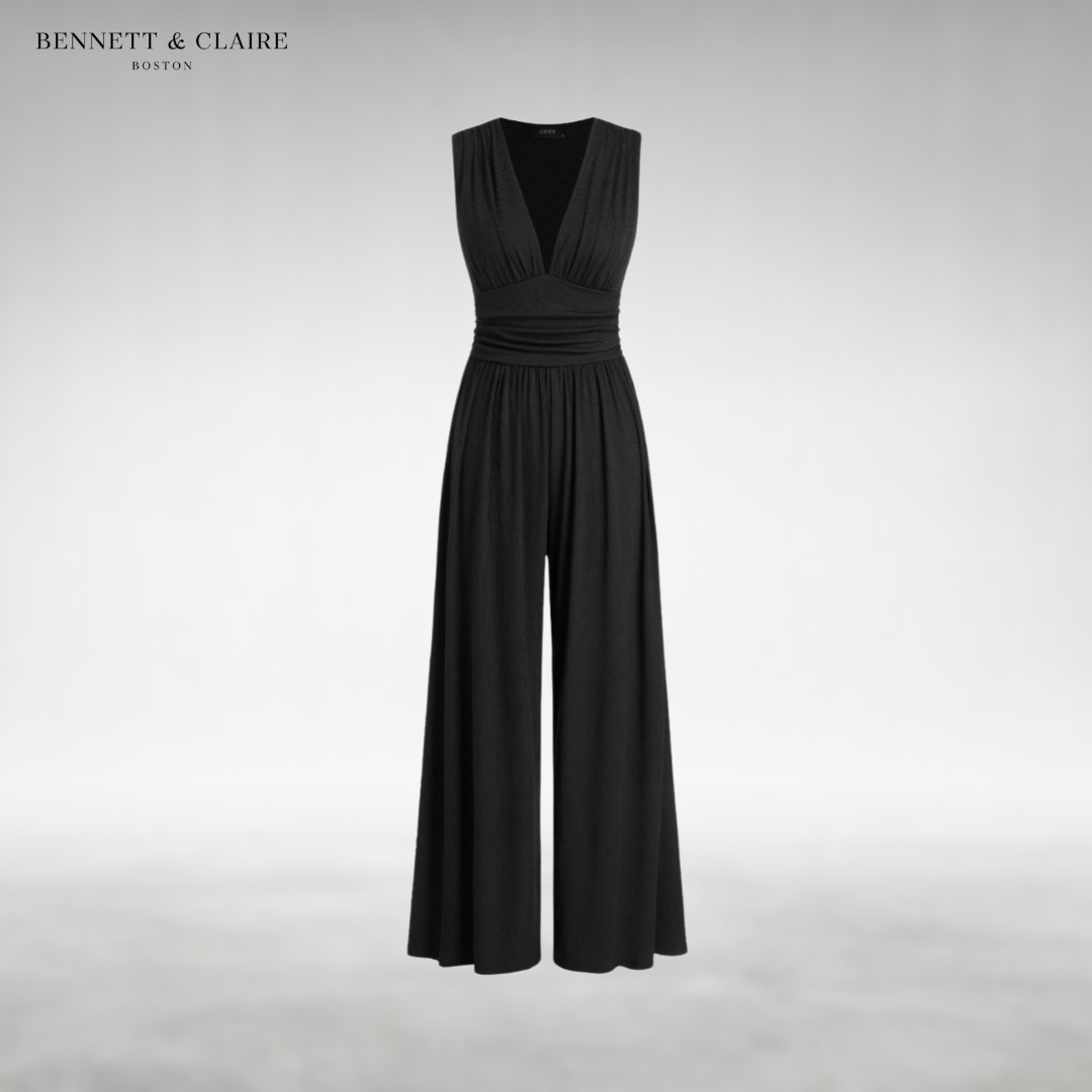 Vivian™ Elegant Wide-Leg Jumpsuit
