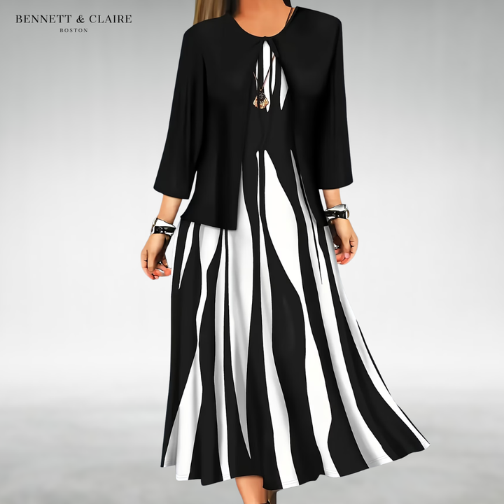 Evelyn™ Elegant Two-Piece Dress Set
