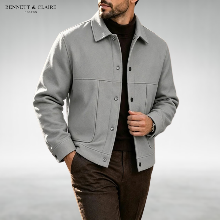 Henry Classic Button-Front Jacket