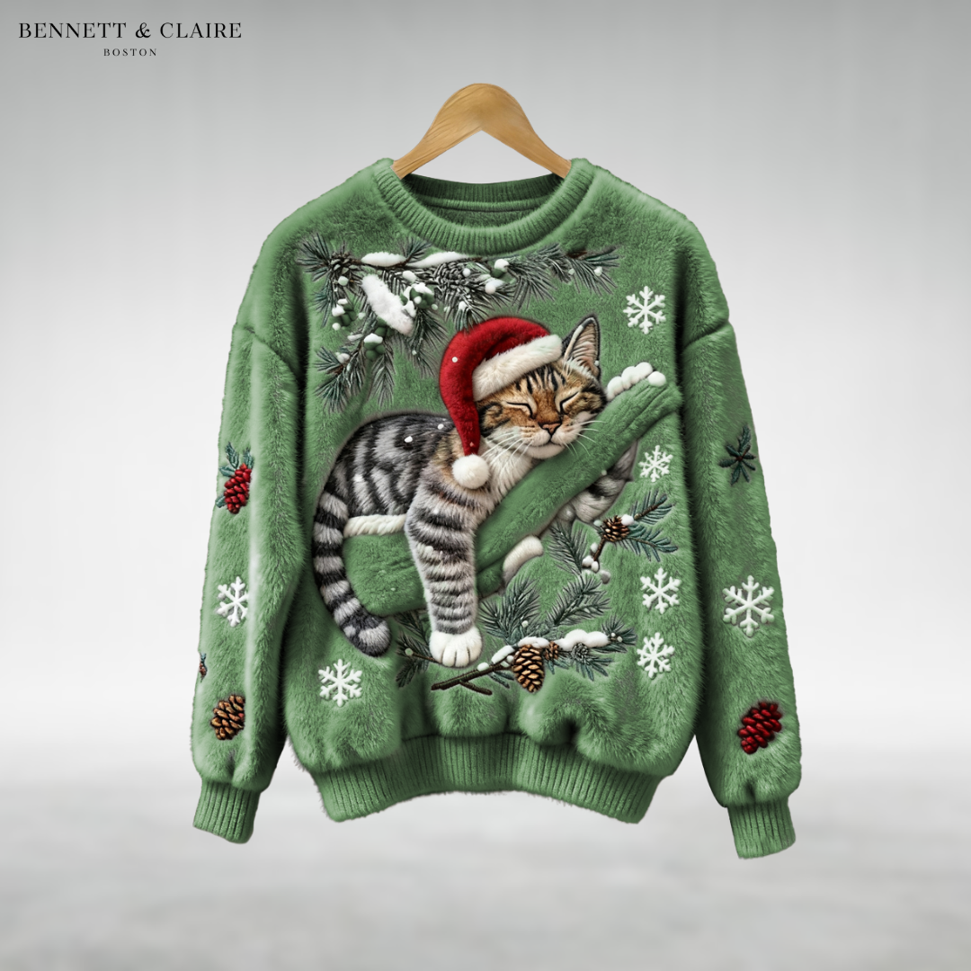 Lily™ Cozy Cat Sweater