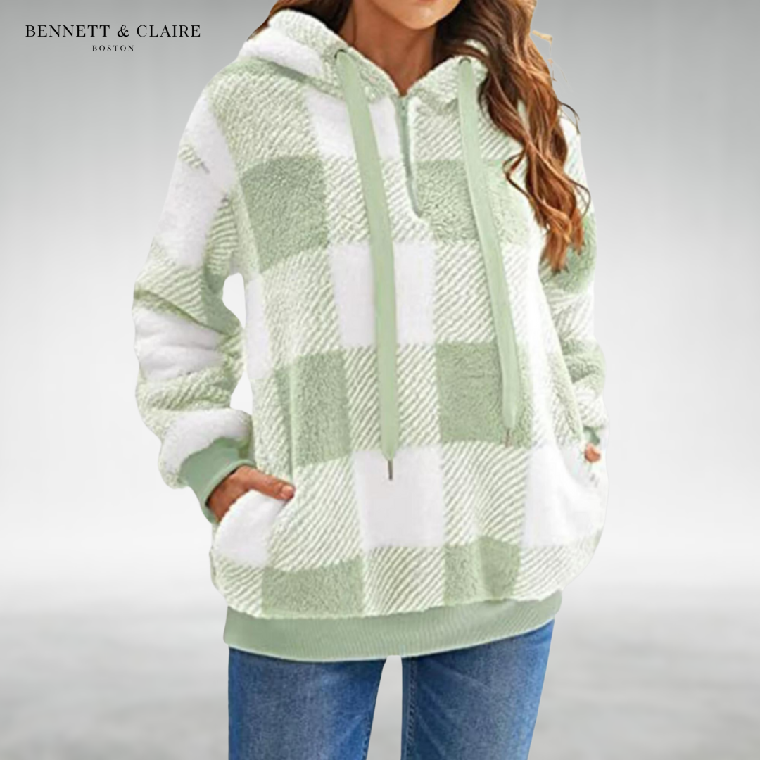 Mariam™ Stylish Half-Zip Sweater