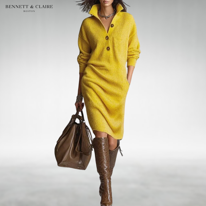 Lena™ Warm Knit Dress
