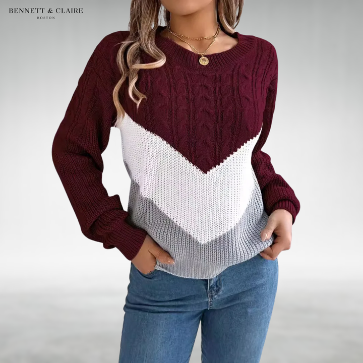 Edith™ Elegant Knit Sweater