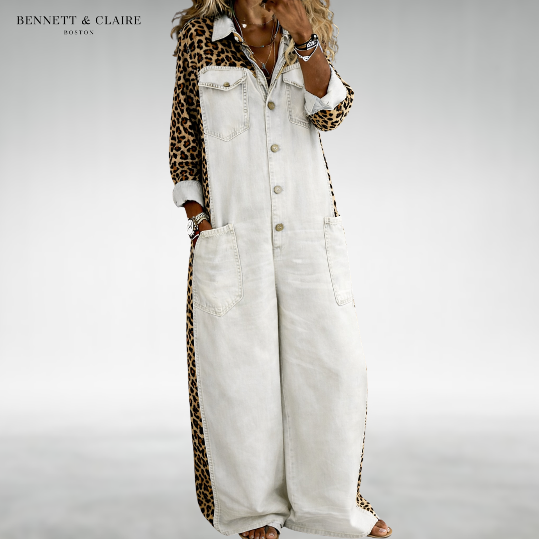 Anaya™ Relaxed Denim Jumpsuit