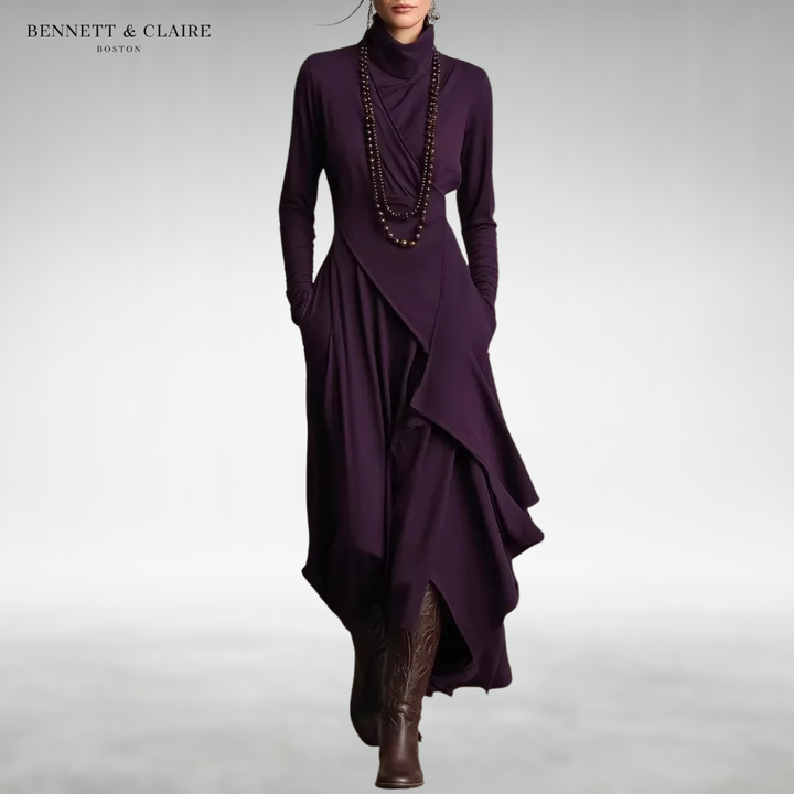 Celestra™ Turtleneck Maxi Dress