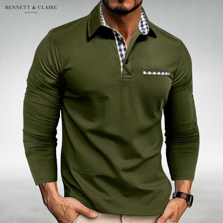 Terry™ Comfort Long Sleeve Polo