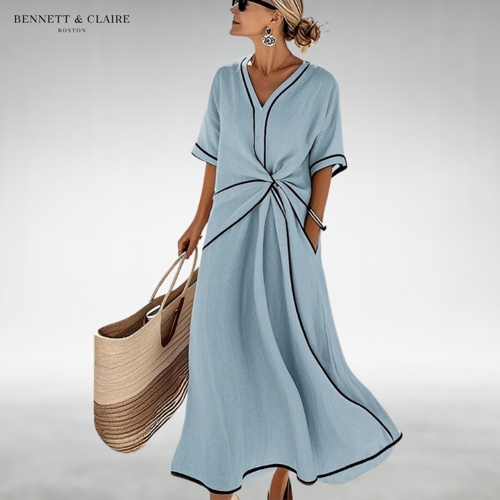Elena™ Elegant Flowy Dress