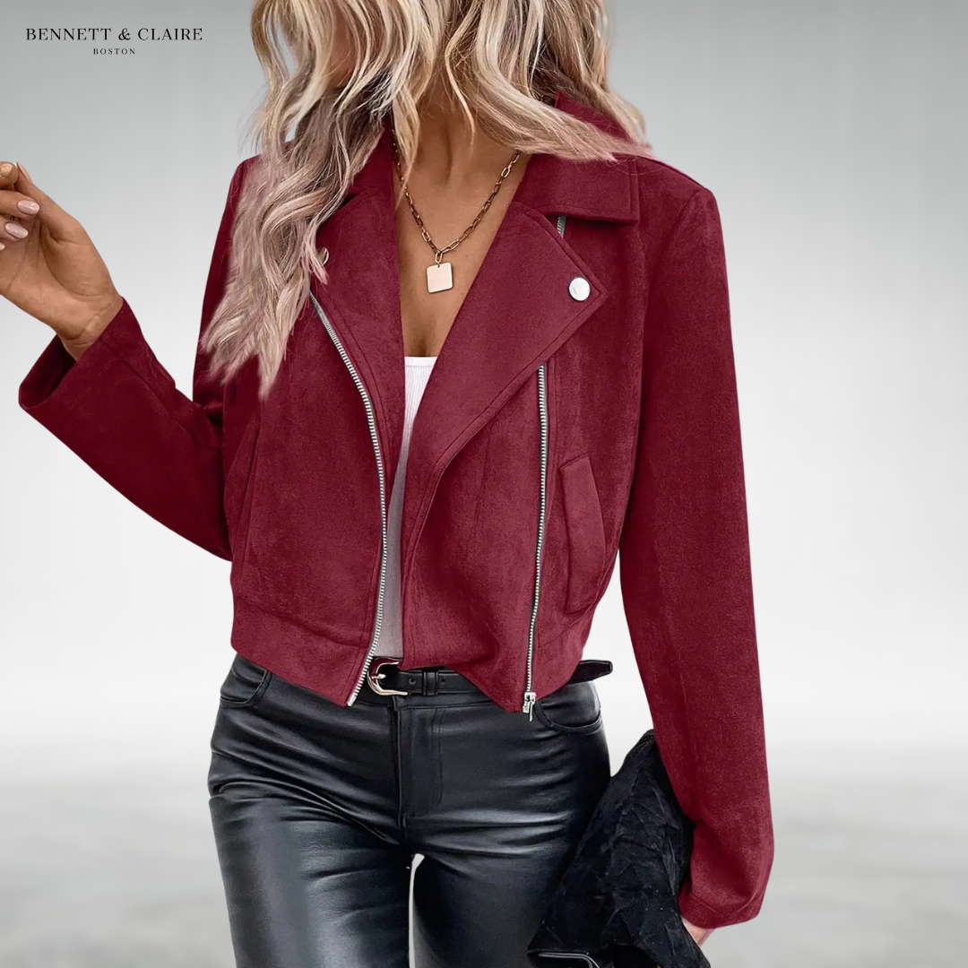 Ariana™ Elegant Suede Jacket