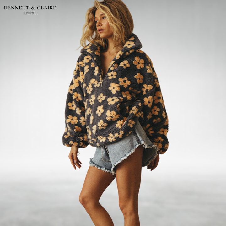 Dahlia™ Cozy Floral Sweater