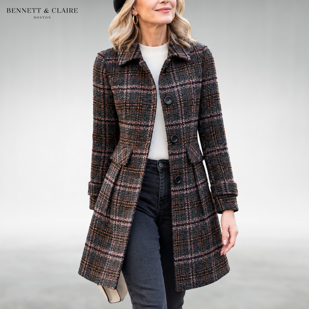 Jocky Plaid Longline Coat