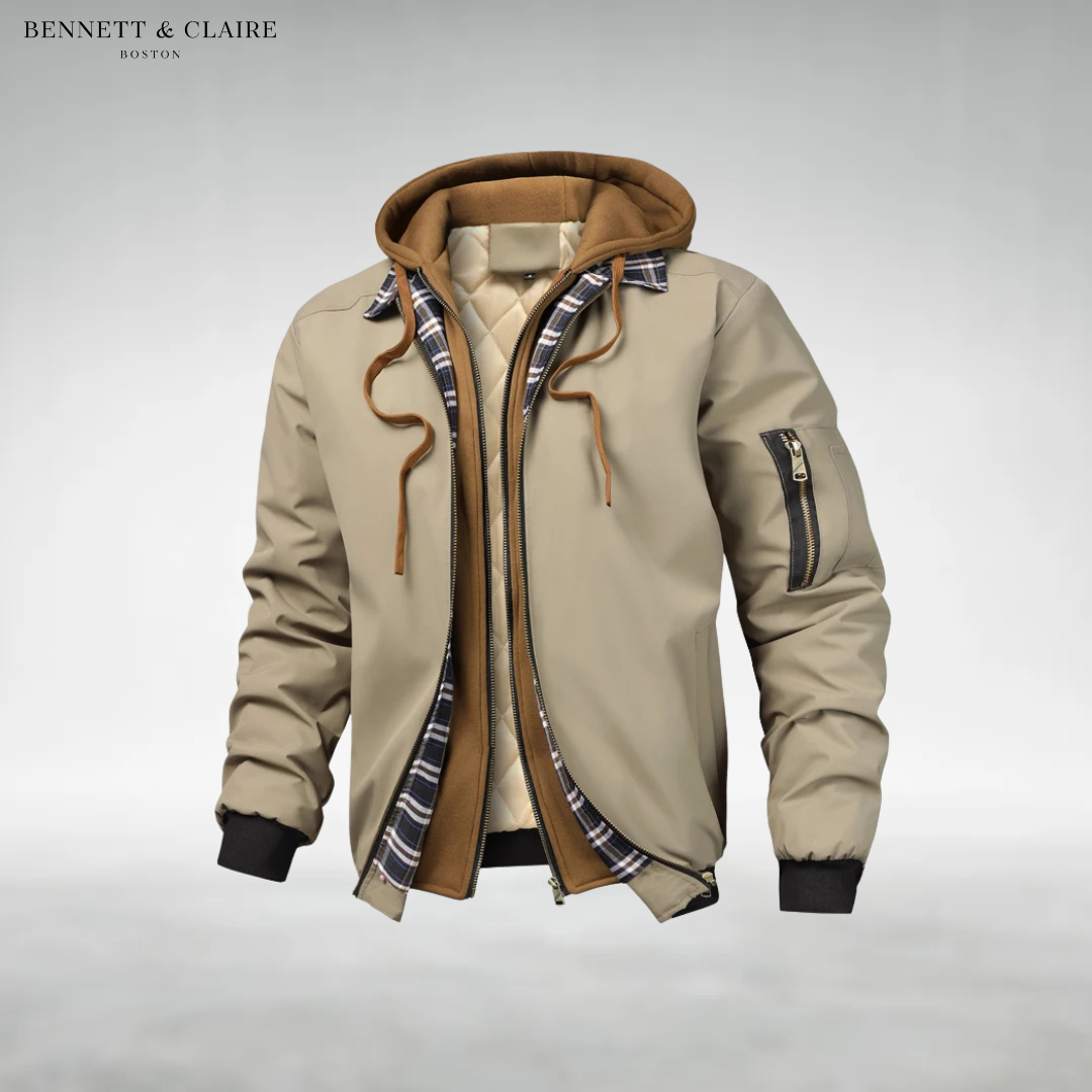 Bernard Fleece-Lined Hooded Jacket