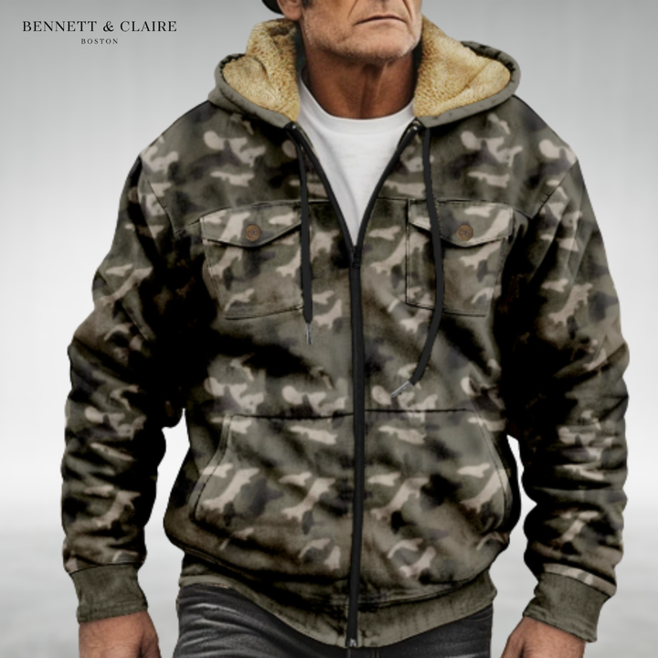Andy™ Camo Fleece Winter Jacket
