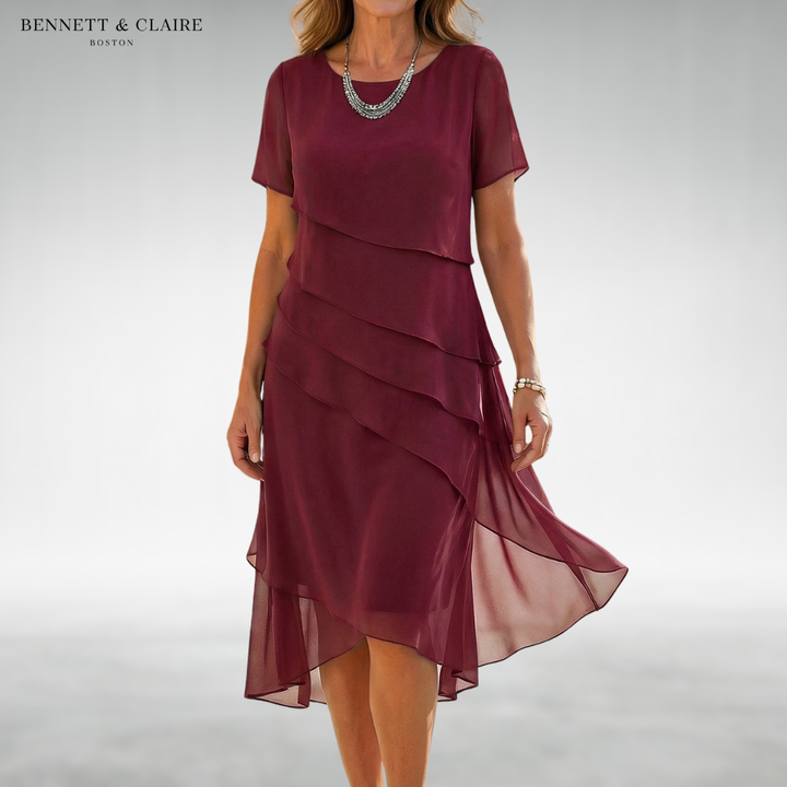 Vinna™ Layered Midi Dress