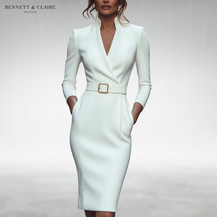 Christina™ Elegant Midi Dress