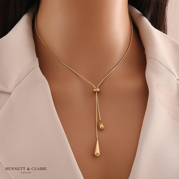 Candice™ Elegant Teardrop Necklace