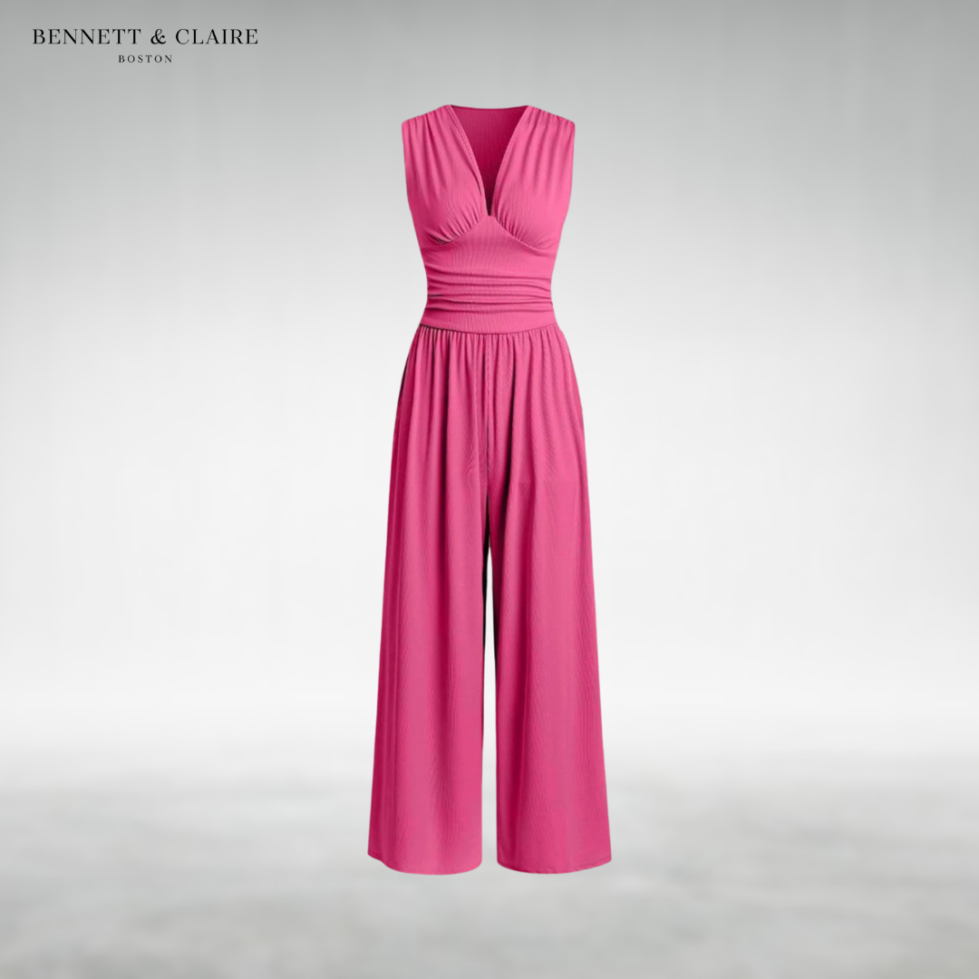 Vivian™ Elegant Wide-Leg Jumpsuit
