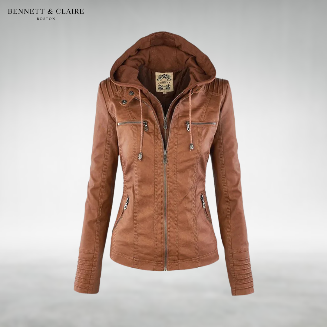 Tracy™ Stylish Leather Jacket