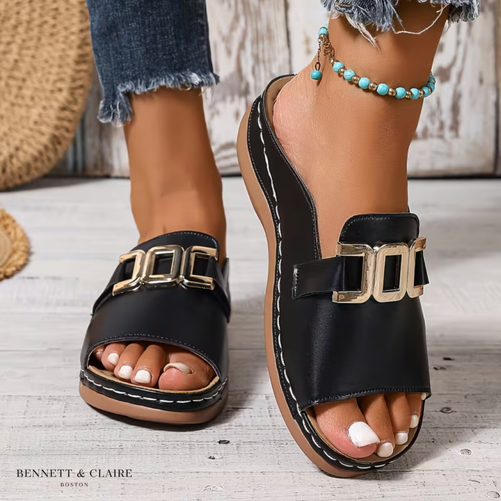Caroline™ Comfort Buckle Sandals