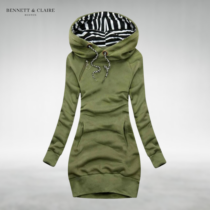 Ceri™ Women's Hooded Sweater Dress