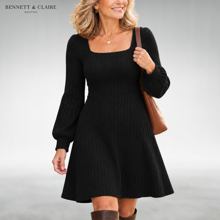 Eleanor Relaxed Square Neck Dress