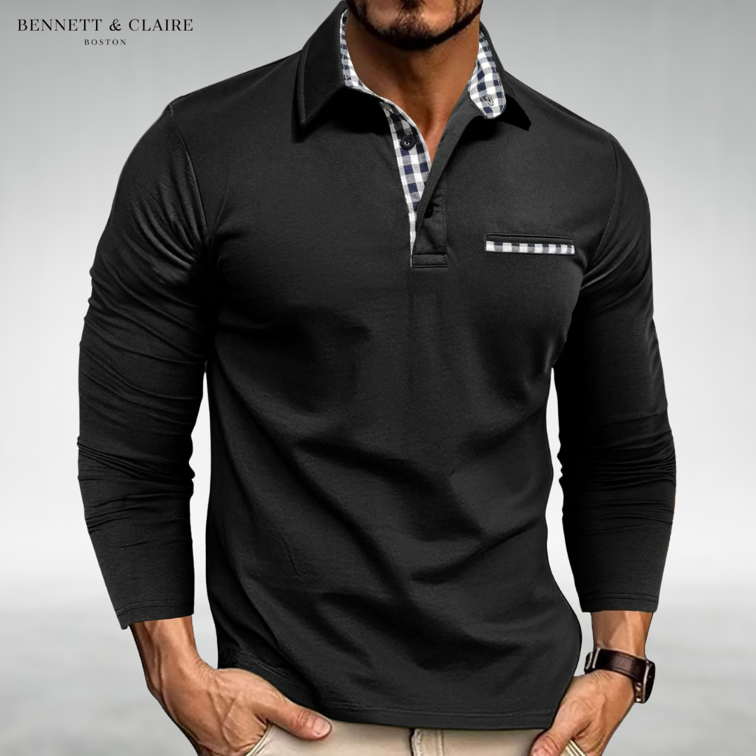 Terry™ Comfort Long Sleeve Polo