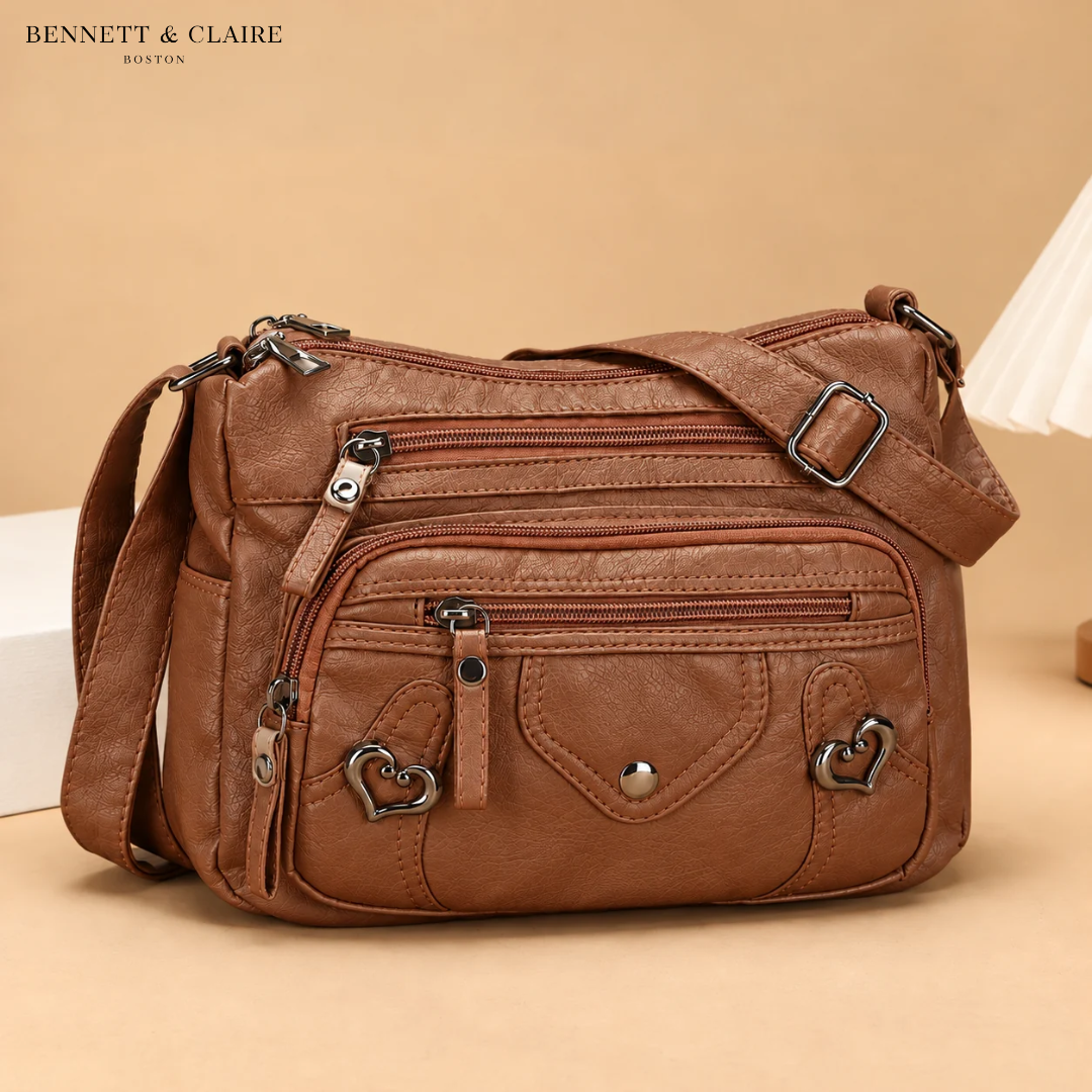 Amelia Multi-Pocket Crossbody Bag
