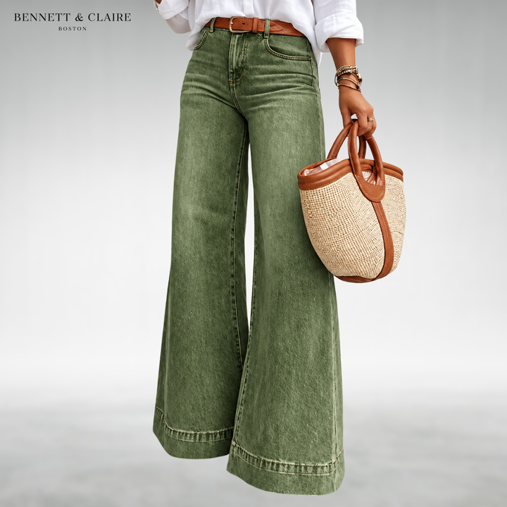 Shane Comfort Wide-Leg Jeans