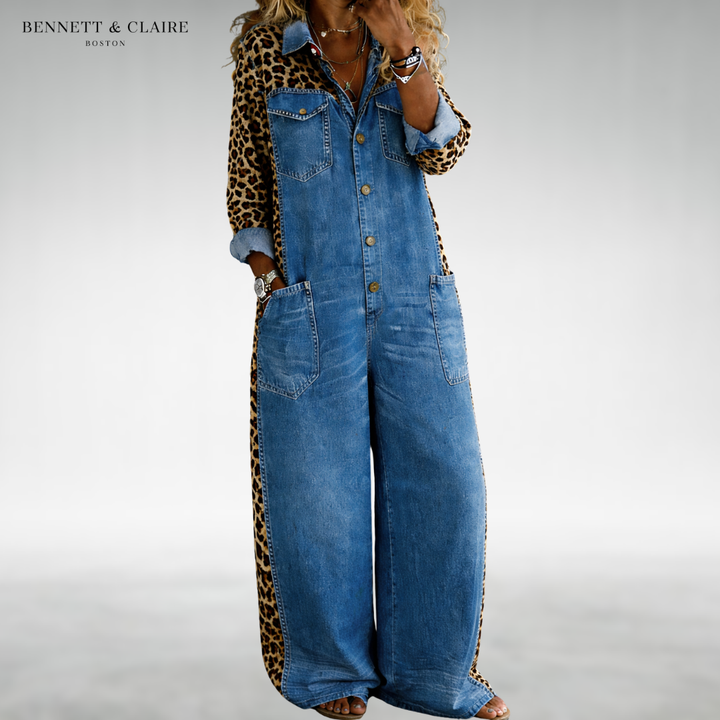 Anaya™ Relaxed Denim Jumpsuit