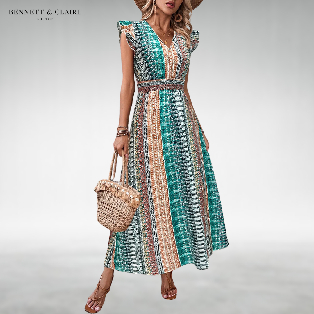 Alina™ Effortless Boho Maxi Dress