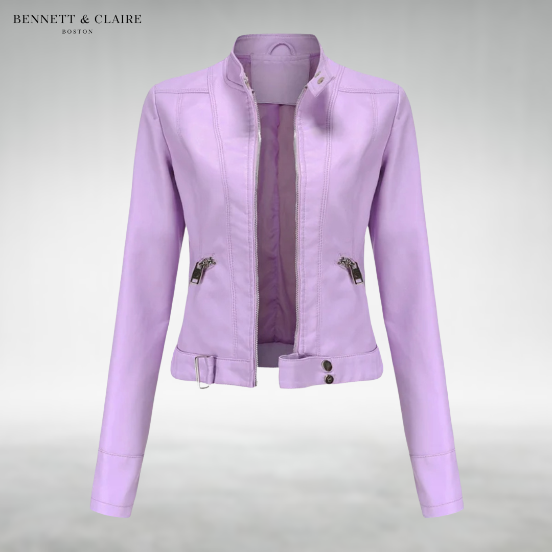 Lacey™ Elegant Leather Jacket