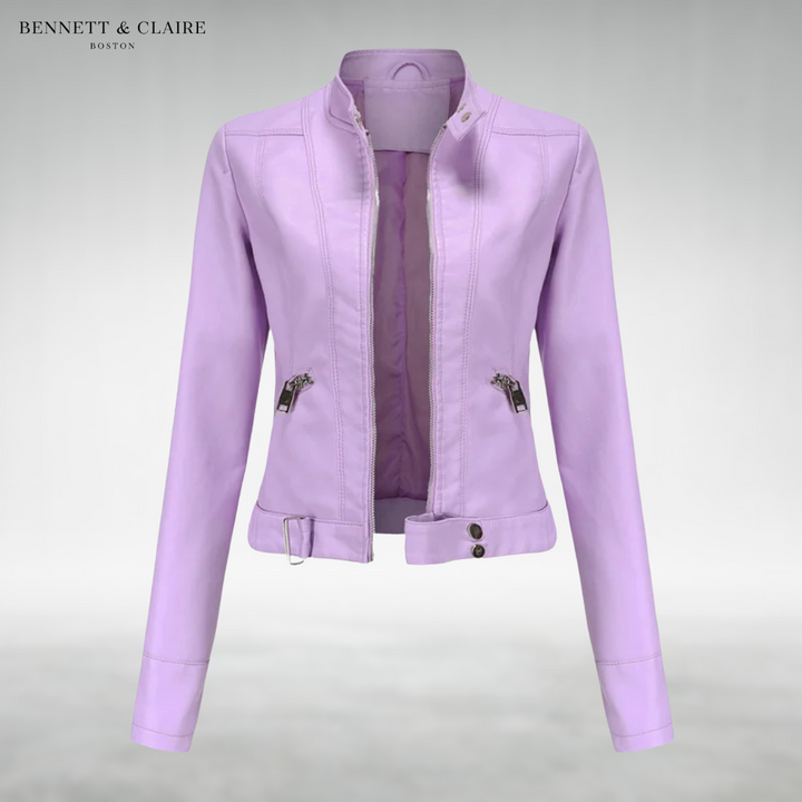 Lacey™ Elegant Leather Jacket