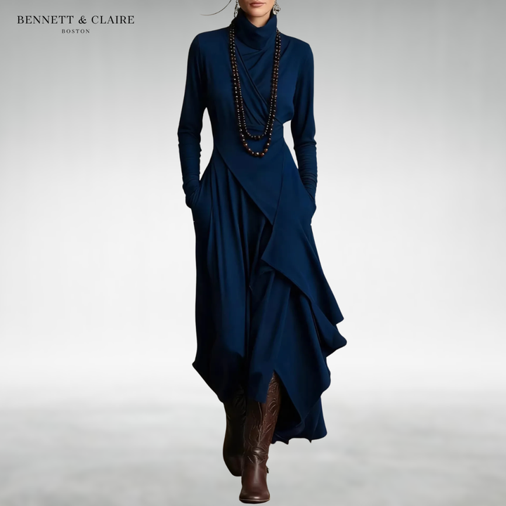 Celestra™ Turtleneck Maxi Dress