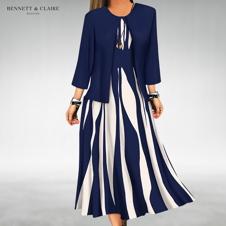 Evelyn™ Elegant Two-Piece Dress Set