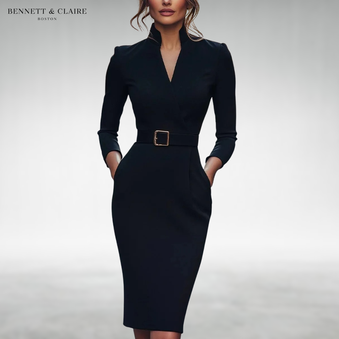 Christina™ Elegant Midi Dress