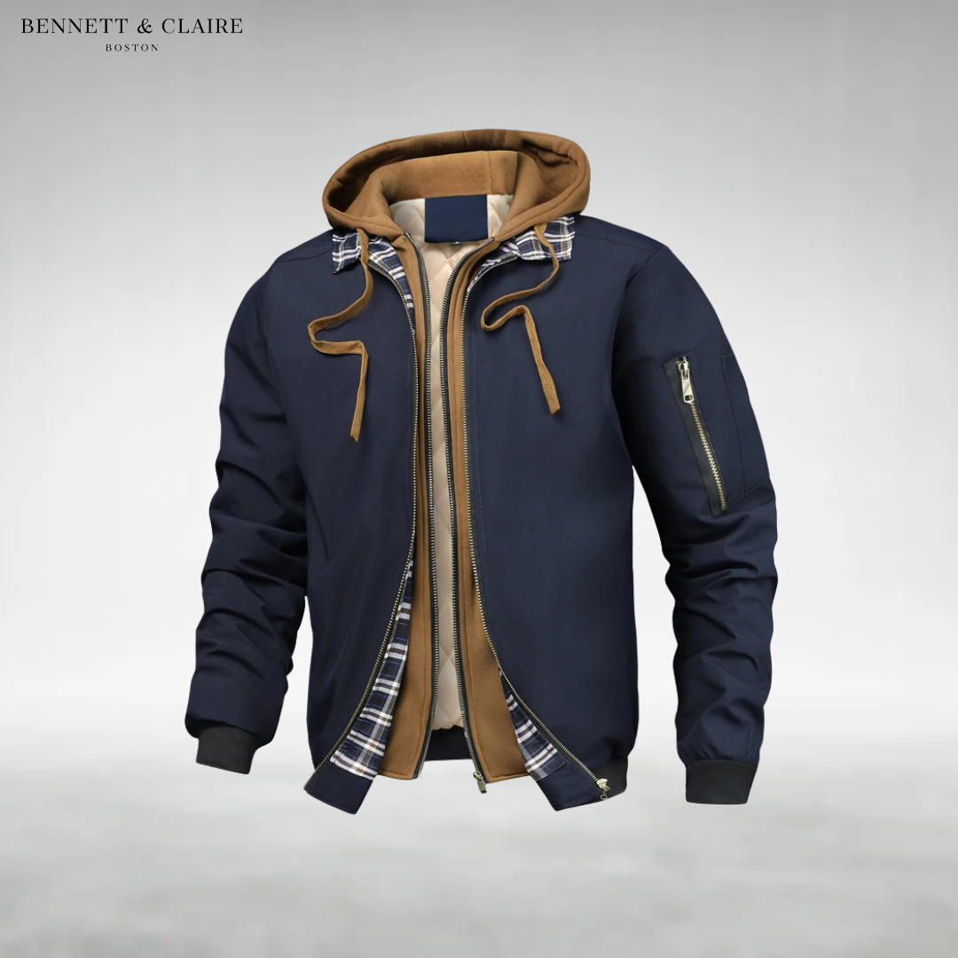 Bernard Fleece-Lined Hooded Jacket
