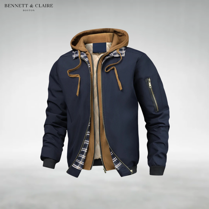Bernard Fleece-Lined Hooded Jacket