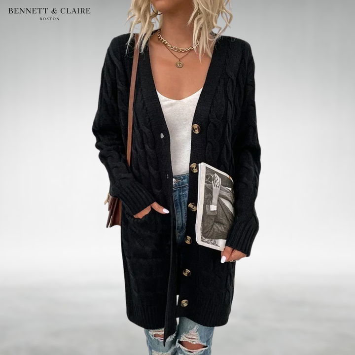 Melissa™ Cozy Knit Long Cardigan