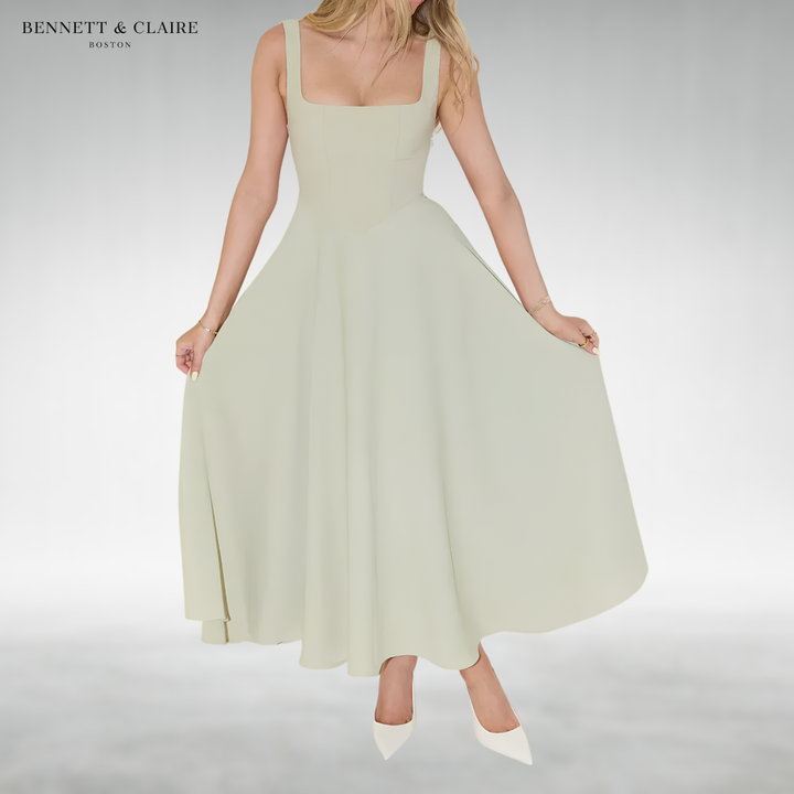 Clarissa™ Elegant Midi Dress