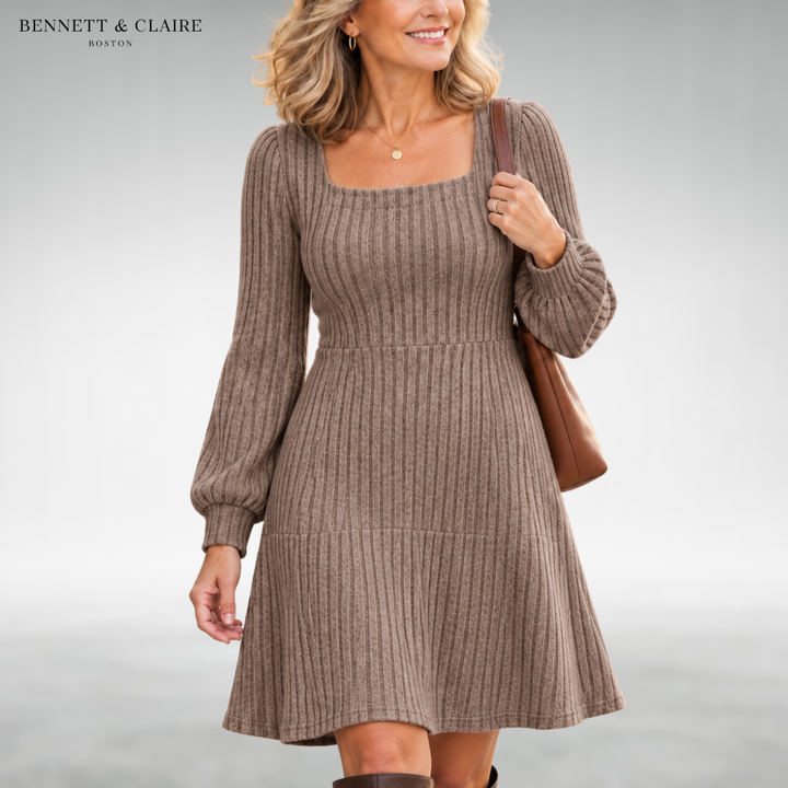 Eleanor Relaxed Square Neck Dress