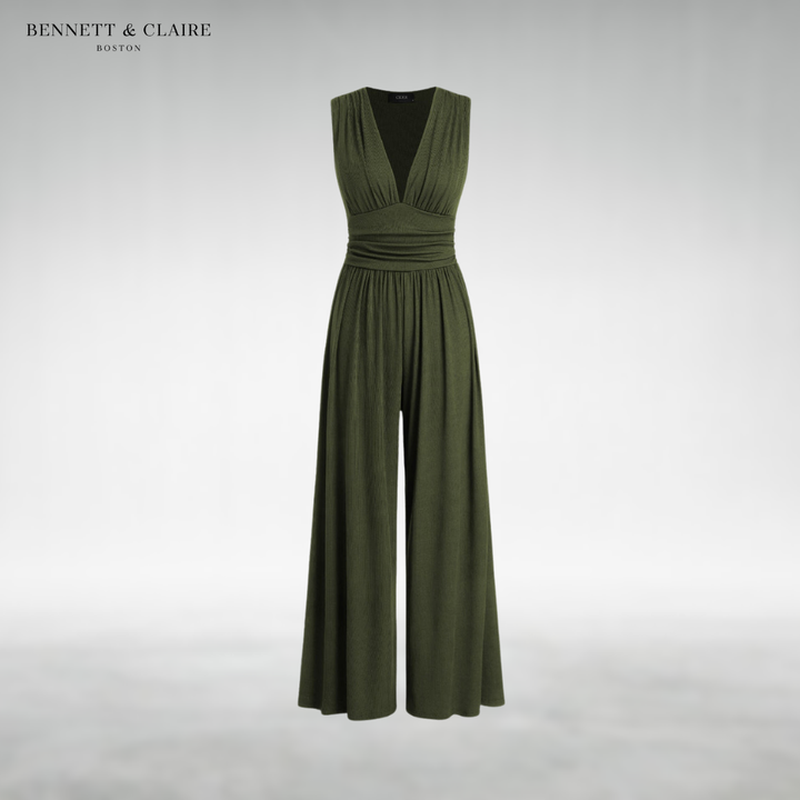 Vivian™ Elegant Wide-Leg Jumpsuit